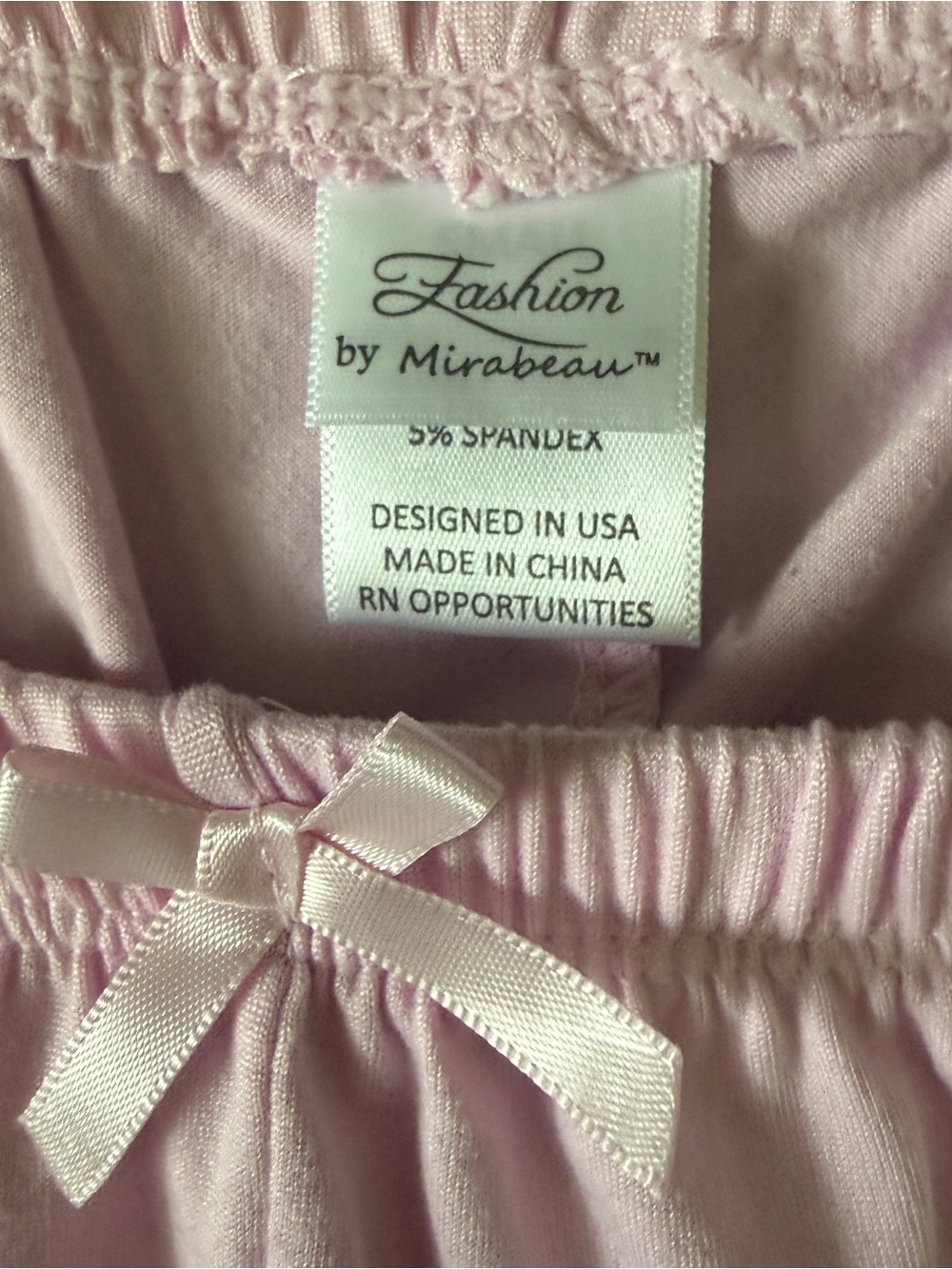 Everyday Ruffle Hem Sleep Shorts - Light Pink - Picture 3 of 4